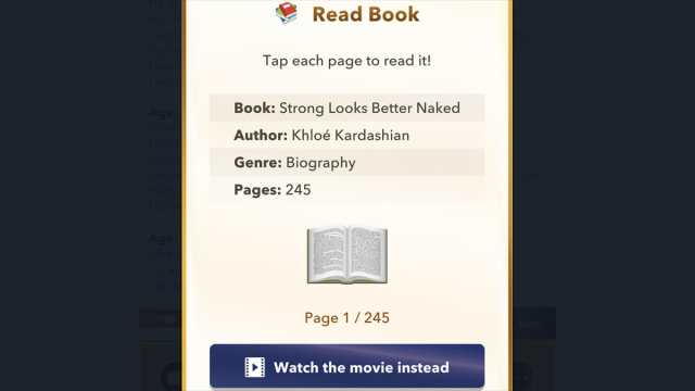 BitLife Strong Looks Better Naked book