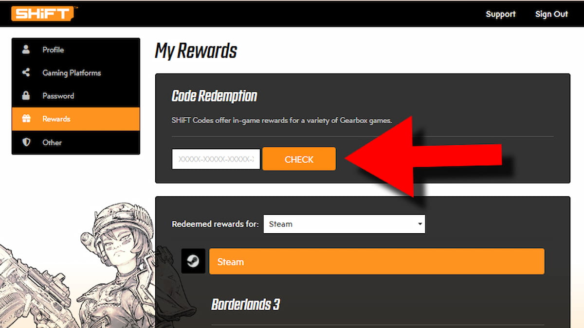 How to redeem Shift codes for Borderlands 3.