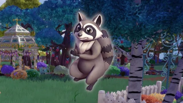 Raccoons and other critters can give Dream Shards in Disney Dreamlight Valley