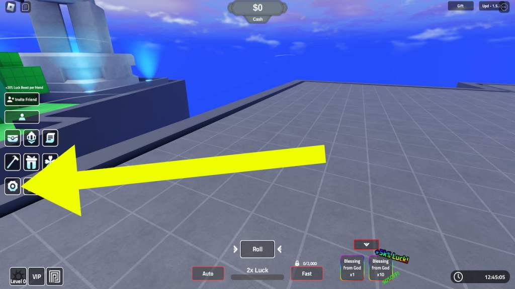 How to redeem codes in Factory RNG.