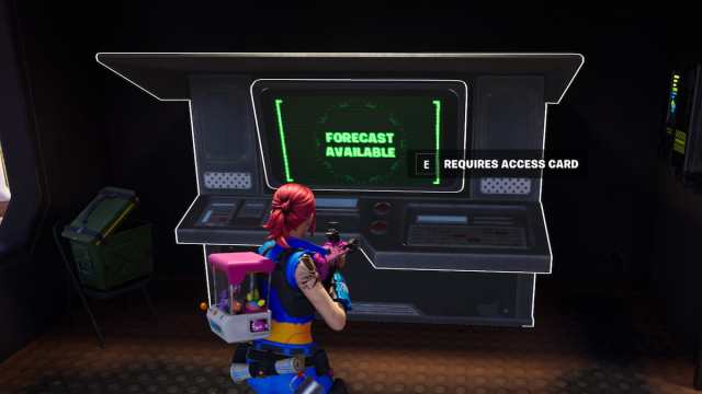 Fortnite Forecast Tower terminal