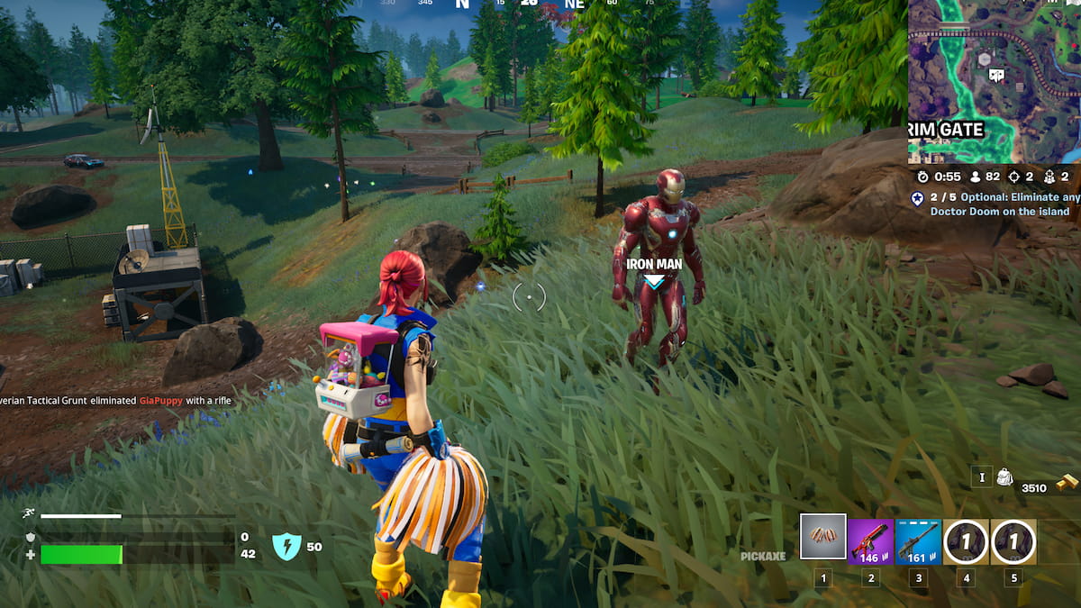 Fortnite Iron Man location