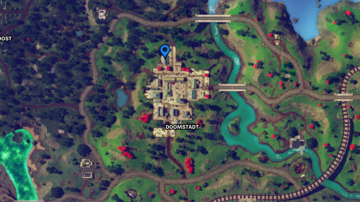 Fortnite Stark Super Fan map location