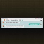 Group Chat Calling Card