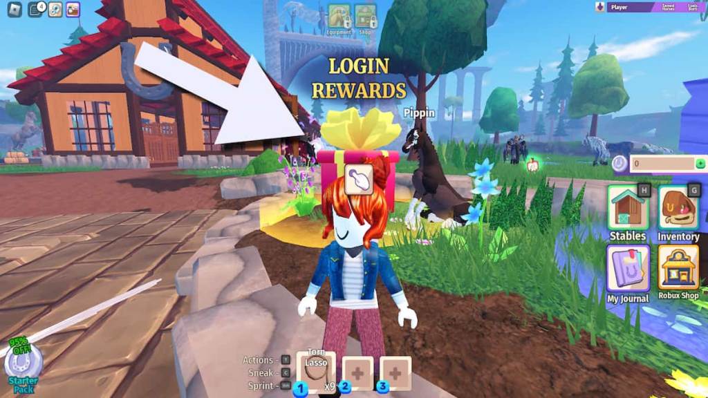 How to redeem codes in Horse Life.