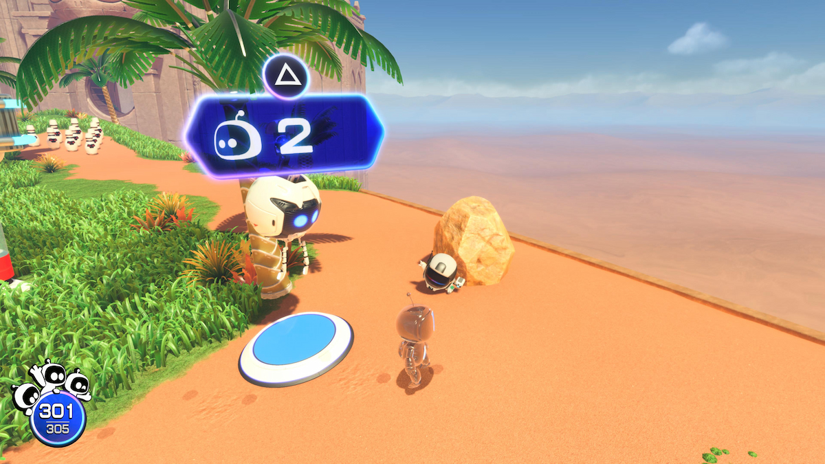 Helping Astro Bot 