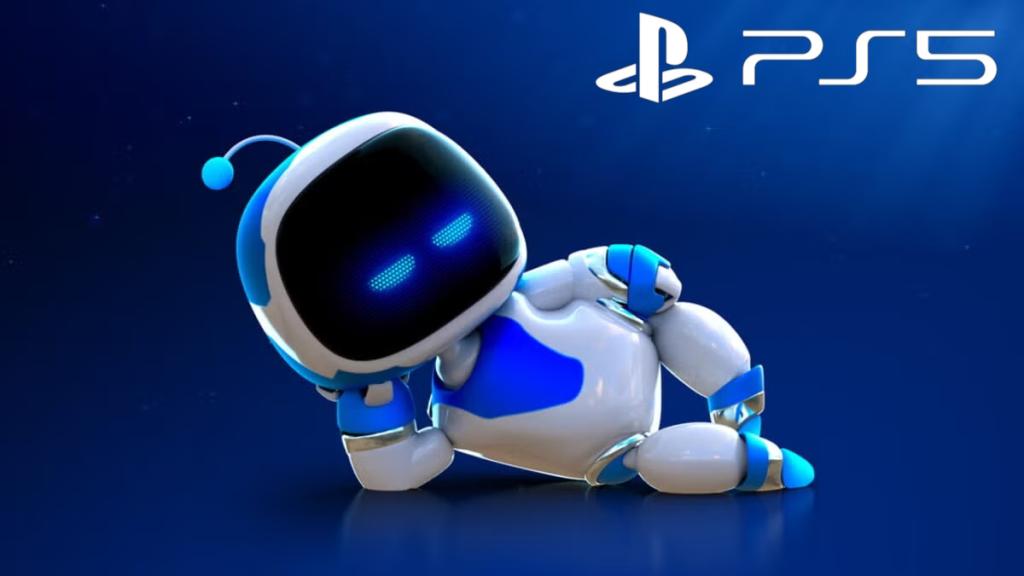 PS5 Astro Bot sleeping