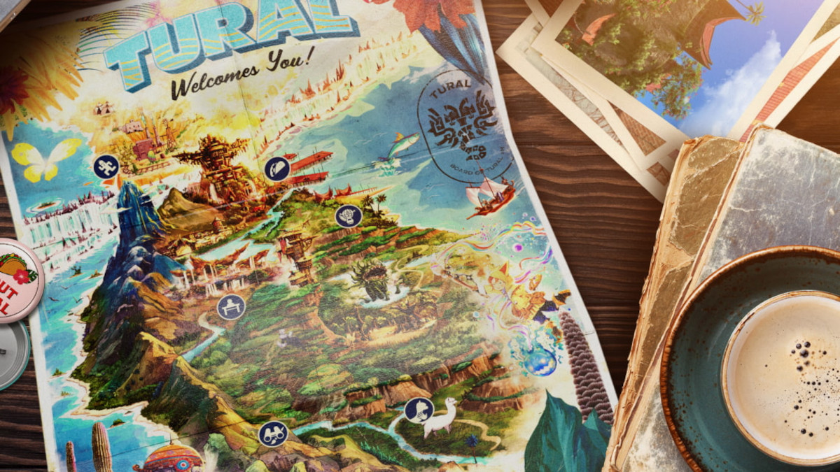 The mysterious Turali map which was hidden throughout the Tour Tural website when Dawntrail released