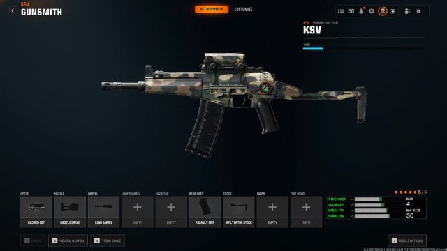 KSV Best Build Attachments in Black Ops 6