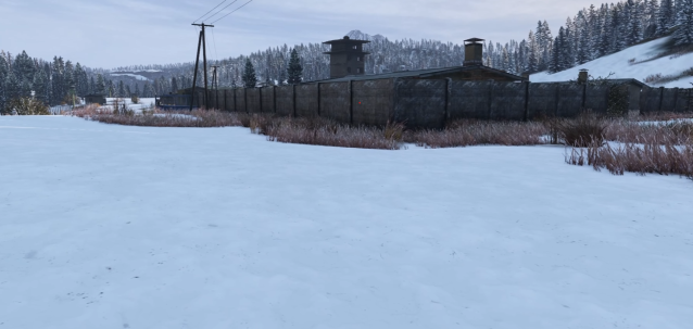 An image of Military compound in DayZ Frostline