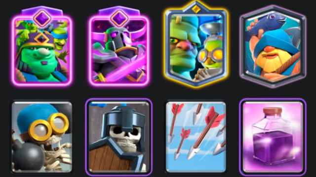 Goblin Giant PEKKA deck in Clash Royale