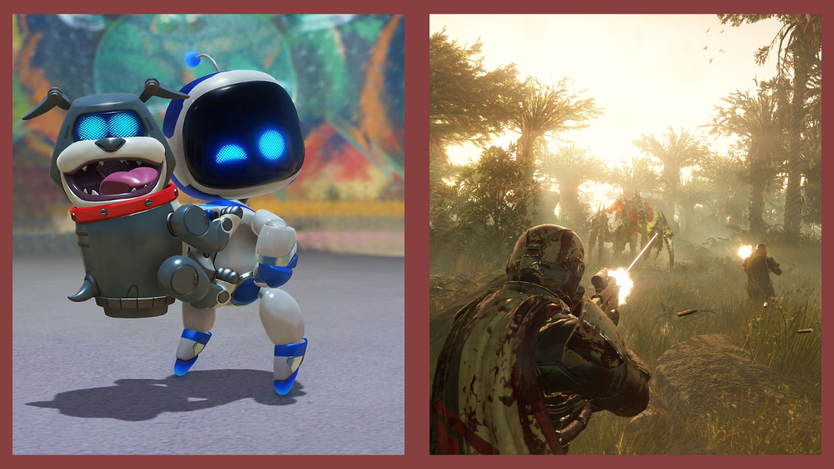 Golden Joystick Awards nominate Astro Bot and Helldivers 2