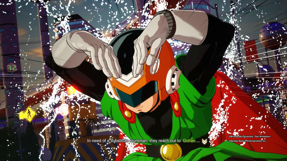 Great Saiyaman in Dragon Ball: Sparking Zero