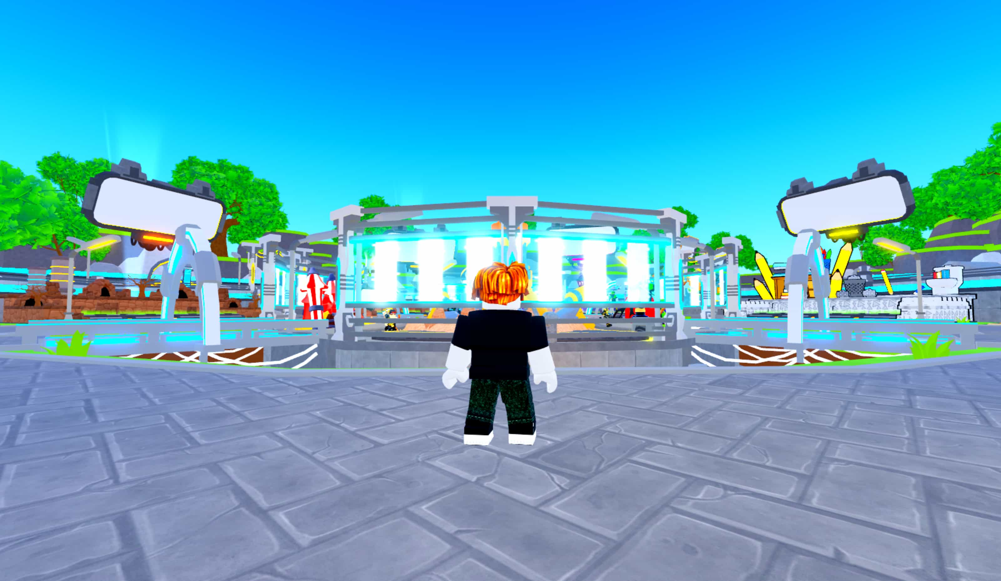 A screenshot of the Lobby in Toilet Legacy Defense.