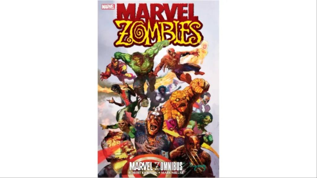 The Marvel Zomnibus Zombies comic book cover.