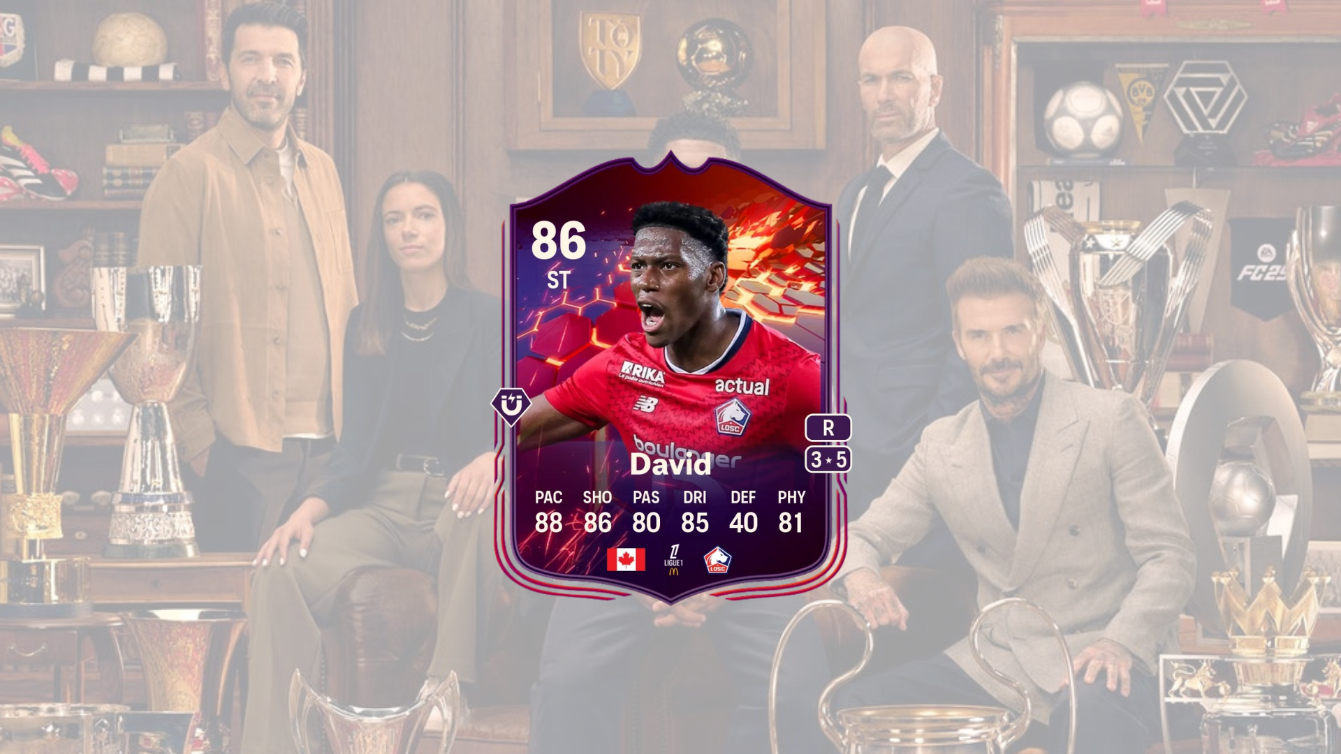 An image of Jonathan David Traiblazers SBC in EA FC 25