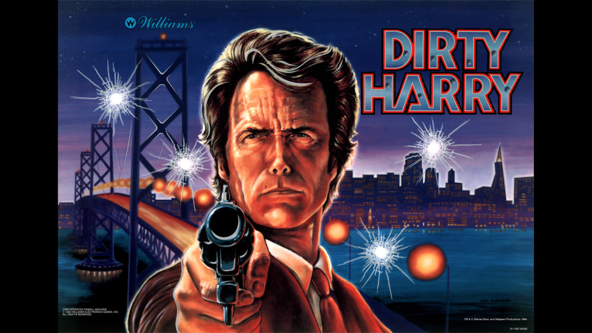 dirty harry best pinball machines of all time