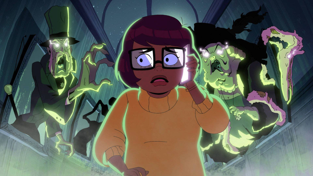 Velma surrounded by her demons.