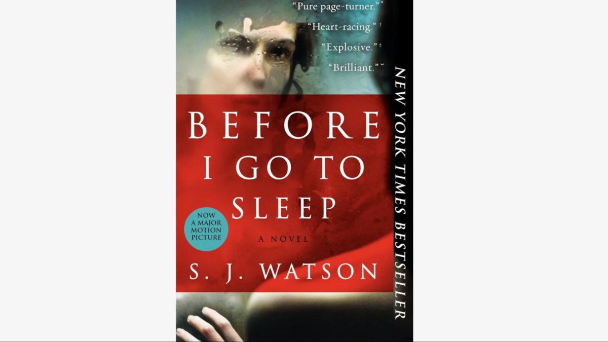 Before I Go to Sleep book cover