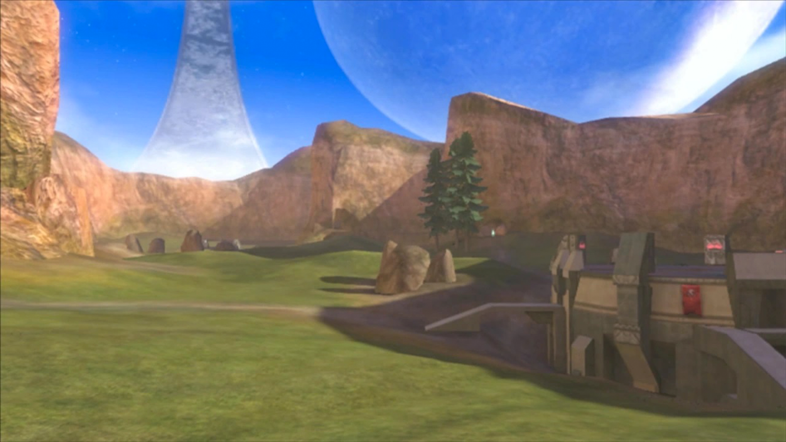 Blood Gulch in Halo