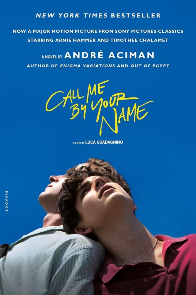 Call Me by Your Name book cover