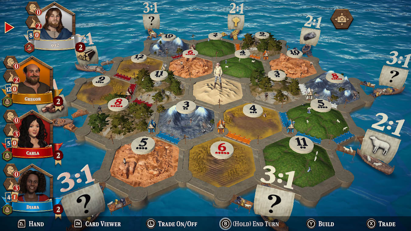 Catan on switch