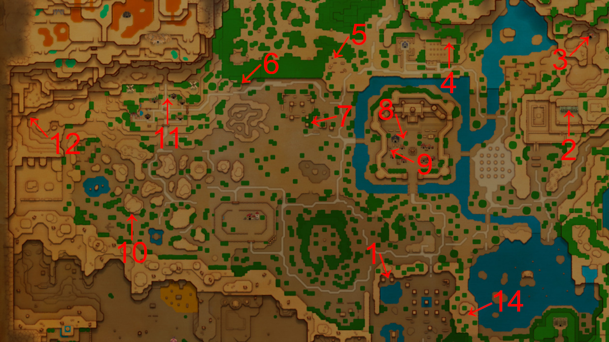 Caves in Hyrule Field in Zelda: Echoes of Wisdom