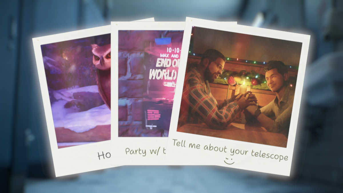 Polaroids in Chapter 5 of Life is Strange: Double Exposure