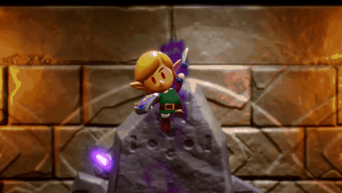 Dark Link at the Suthorn Ruins in Zelda: Echoes of Wisdom