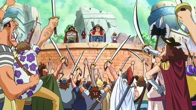 fake straw hat pirates in One Piece Fish-Man Island Arc