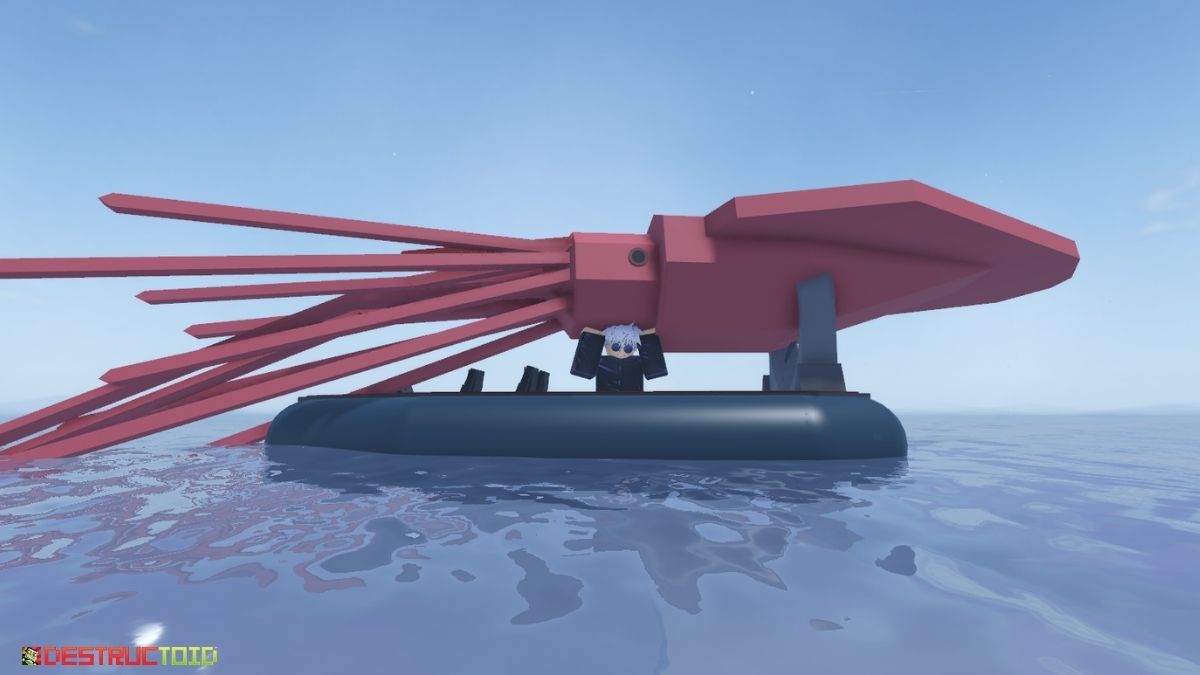 Colossal Squid caught in Fisch Roblox