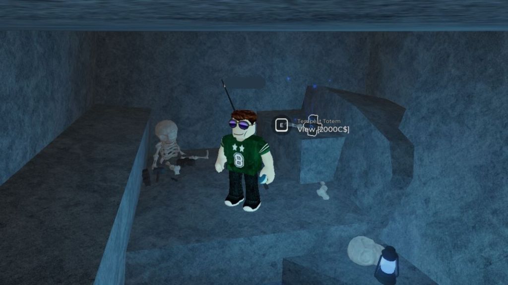 Secret totem location in Fisch Roblox