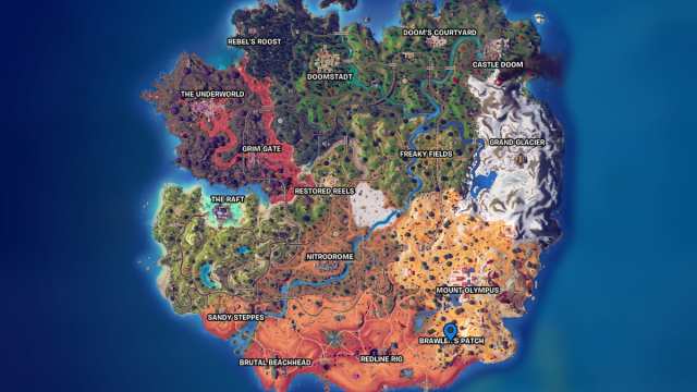 Fortnite Ultima Carver map location