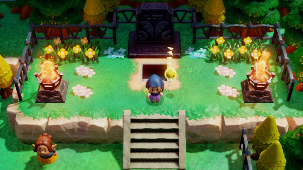 The entrance to a cave in Zelda: Echoes of Wisdom