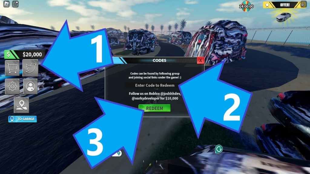 How to redeem Car Mechanic Simulator codes.