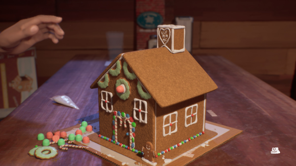 Moses' gingerbread house in Life is Strange: Double Exposure