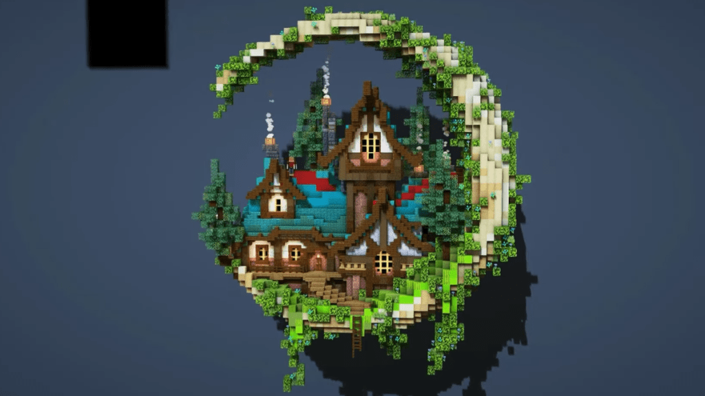 Moon House made by Shovel241 in Minecraft