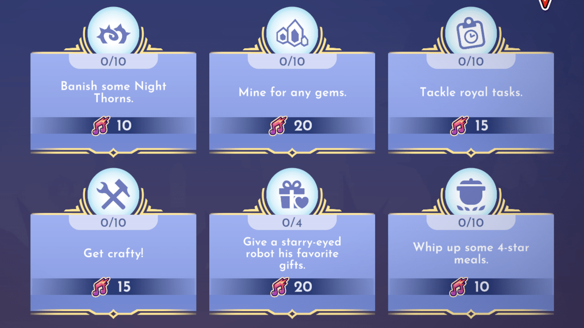 Earning Note Tokens in Disney Dreamlight Valley