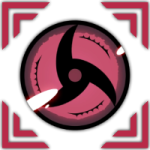 Emblem of the Red Eyes Raven Clan from the Ninja Time Roblox experience