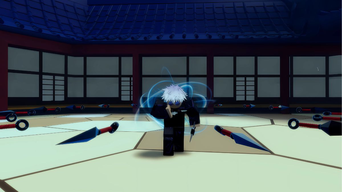 Player using an ability in Ninjitsu Master of Elements