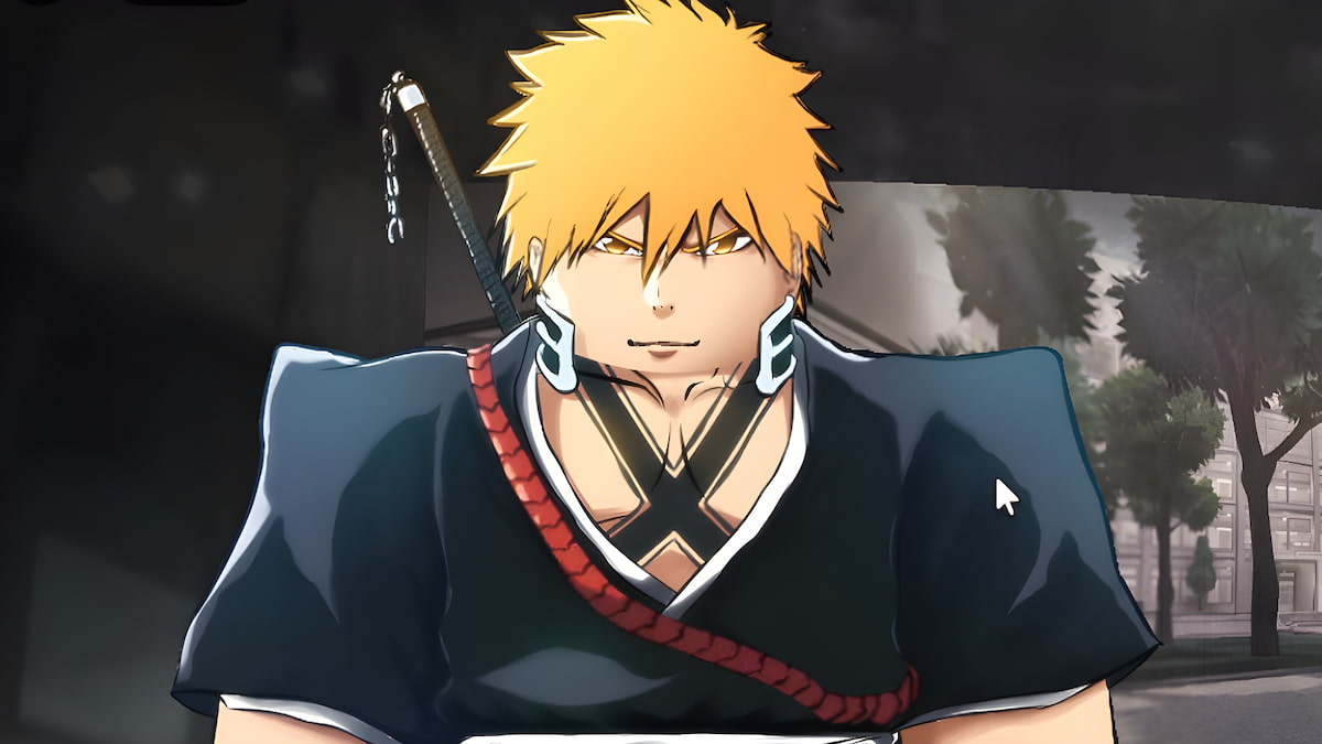 Ichigo Kurosaki in the Paradox Roblox experience