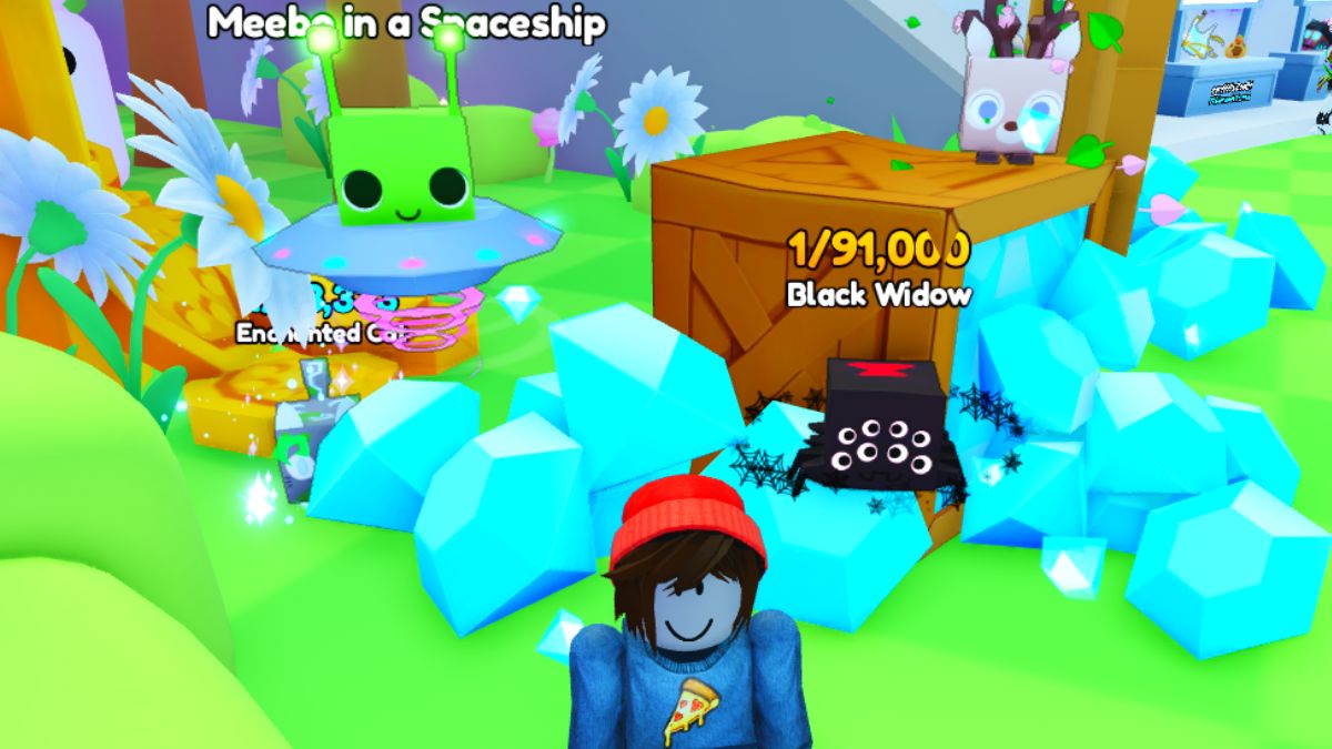 Stack of Diamonds at the Trading Plaza in PETS GO!