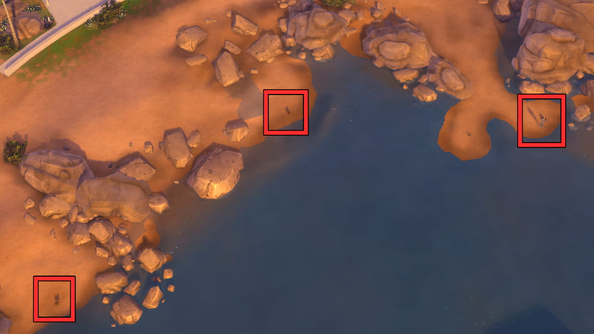 The Sims 4 Angelfish spawns in Oasis Springs