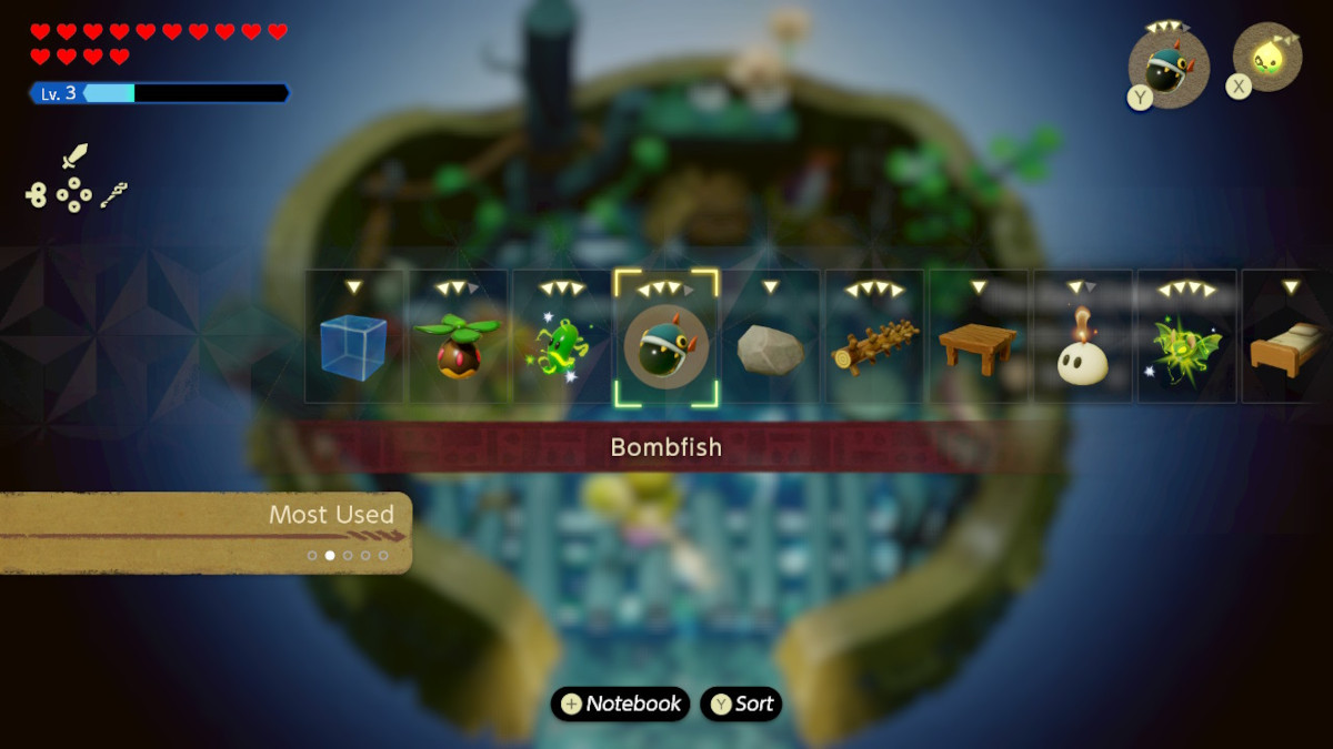 The Bombfish Echo in Zelda: Echoes of Wisdom