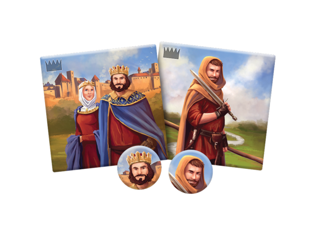 Carcassonne Count, Kings, And Robber Expansion