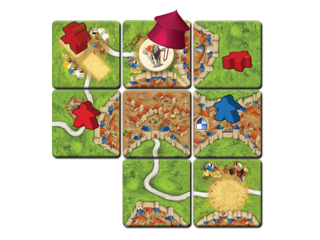 Carcassonne Under The Big Top Expansion