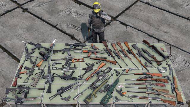 DayZ Weapons Crafting Recipes