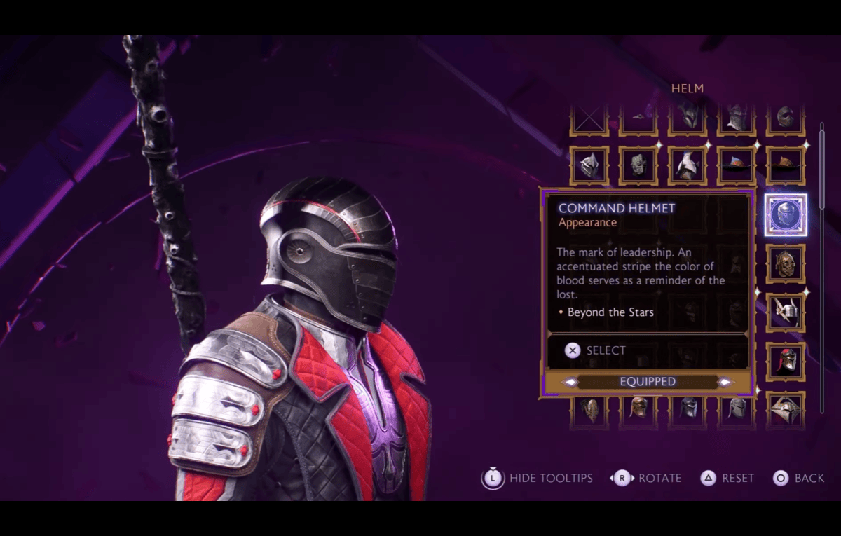 An image of the Mass Effect armor in Dragon Age: The Veilguard