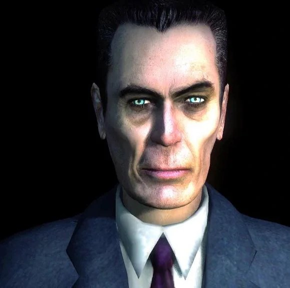 The Gman in Half-Life 2