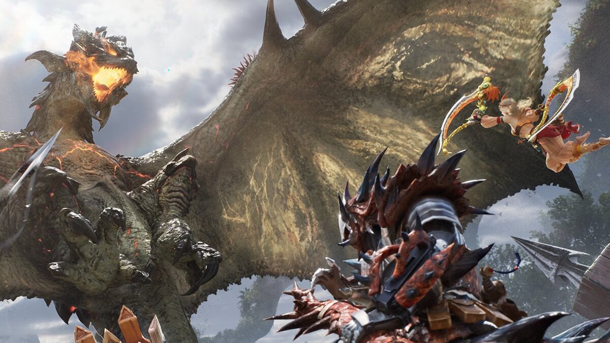 Monster Hunter Outlanders key art